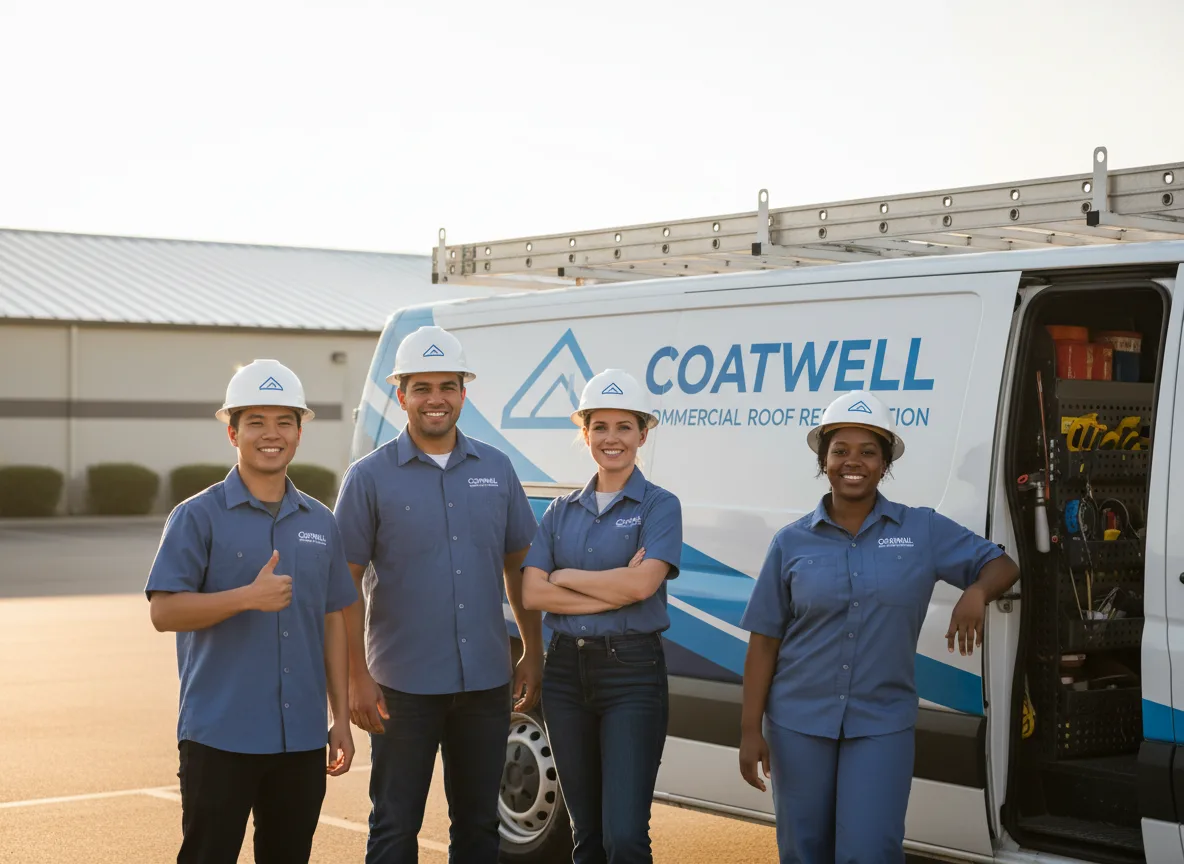 Commercial roof coating company in Vinton, LA